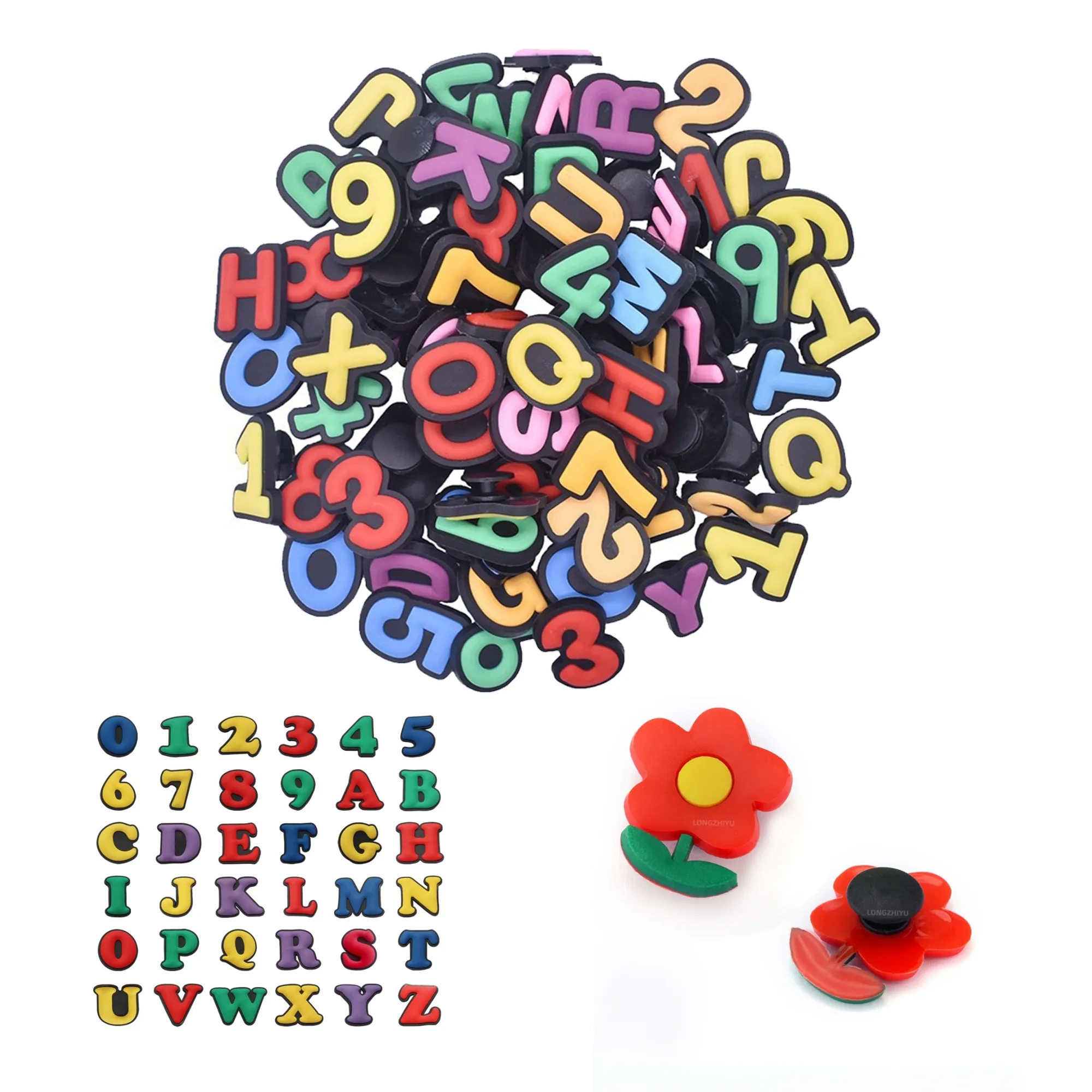 Full Color Custom PVC Shoe Charms 2