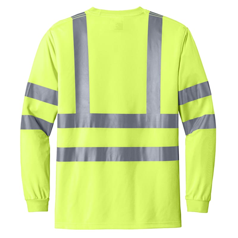 CornerStone - ANSI 107 Class 3 Long Sleeve Snag-Resistant Reflective T-Shirt. 6