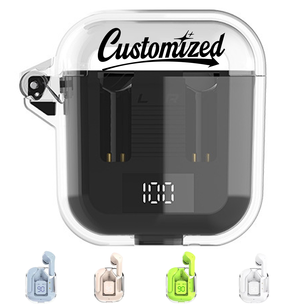 Digital Display Wireless Sports Earbuds 6