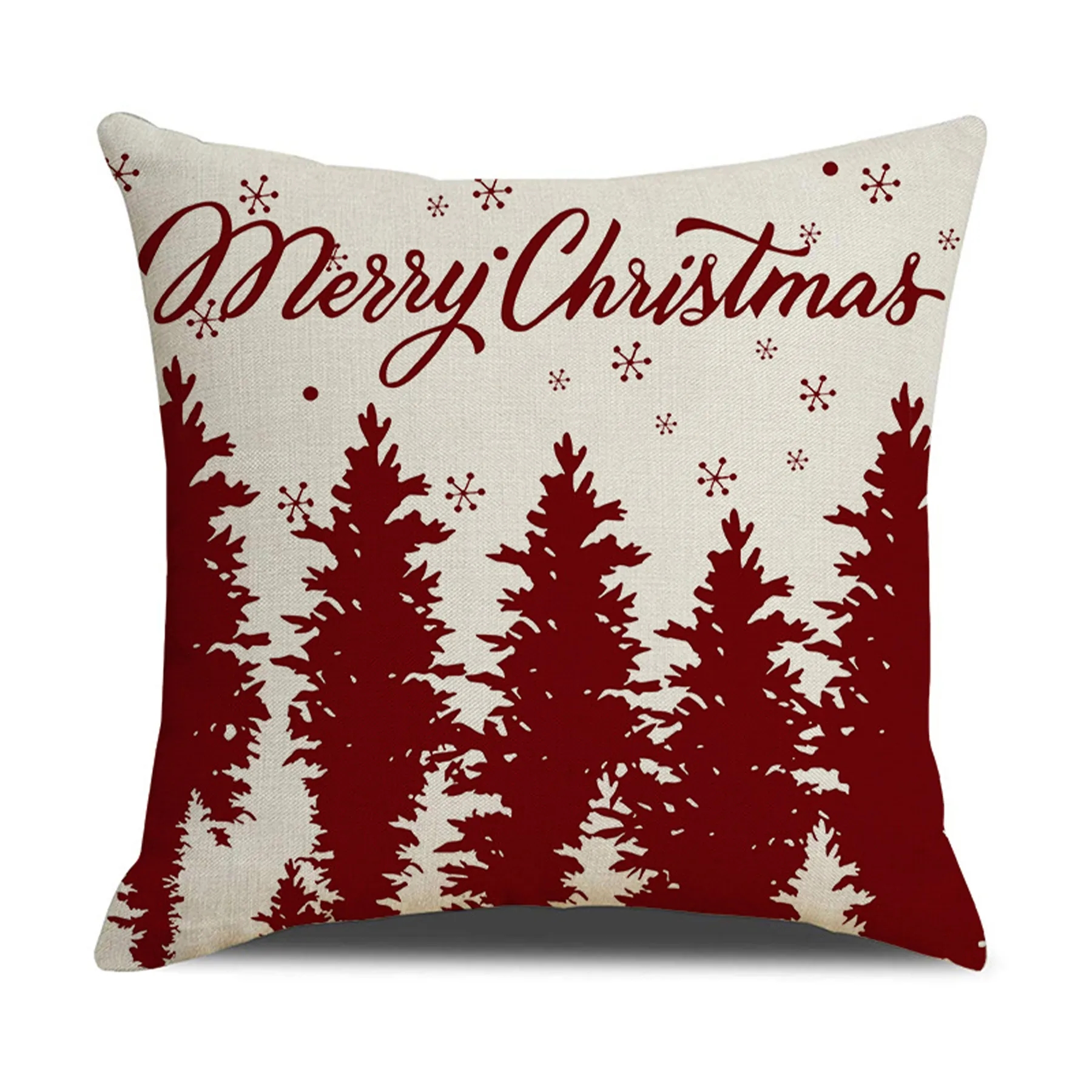 Flax Christmas Bedhead Pillowcase 9