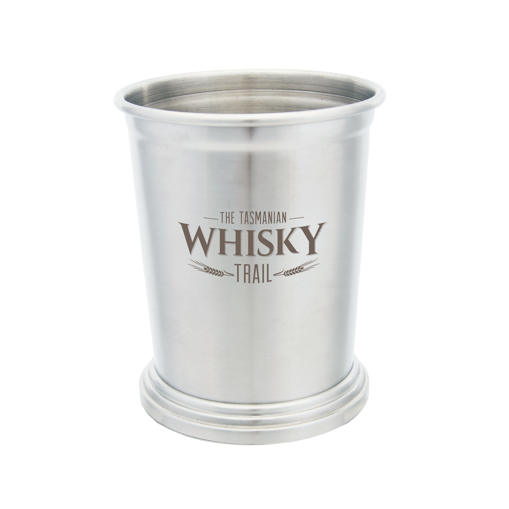 Julep 14 Oz. Single-Wall Stainless Steel Mint Julep Cup 1