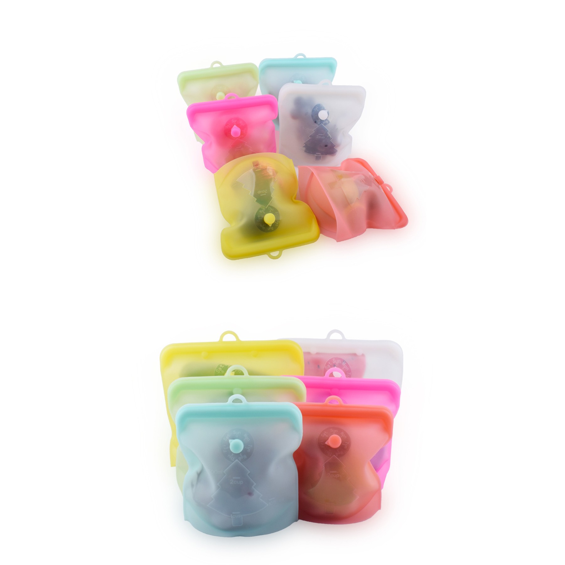 Portable Silicone Food Storage Bags 2