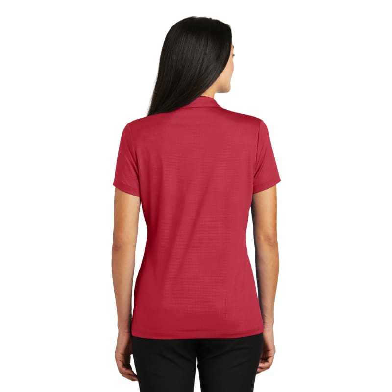 Sport-Tek Women's Embossed PosiCharge Tough Polo . 10