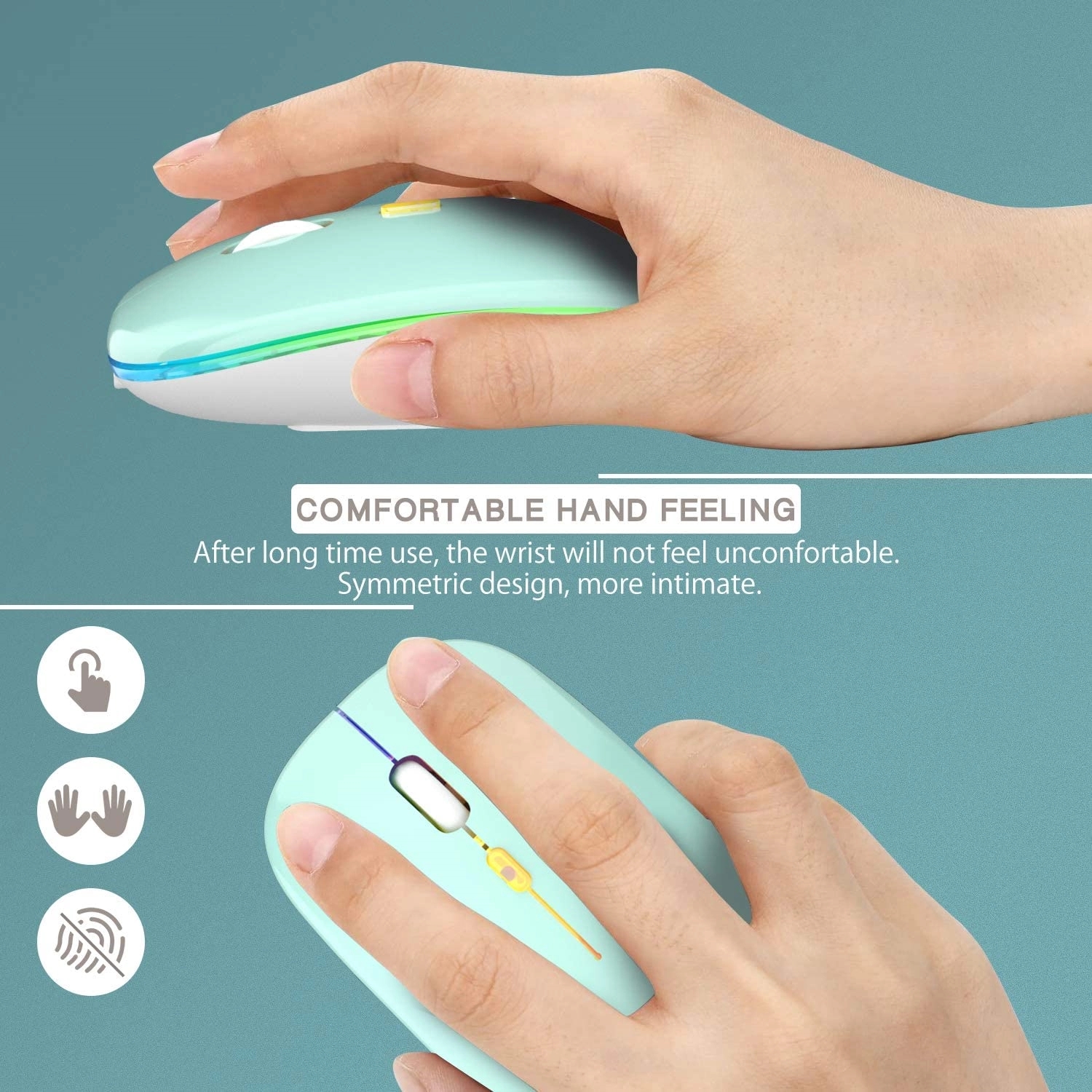 LED Wireless Mouse 4
