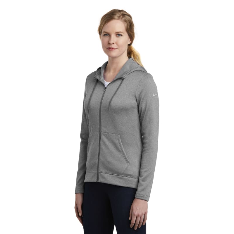 Nike Ladies Therma-FIT Full-Zip Fleece Hoodie., custom hoodie or sweatshirt with logo imprint 16