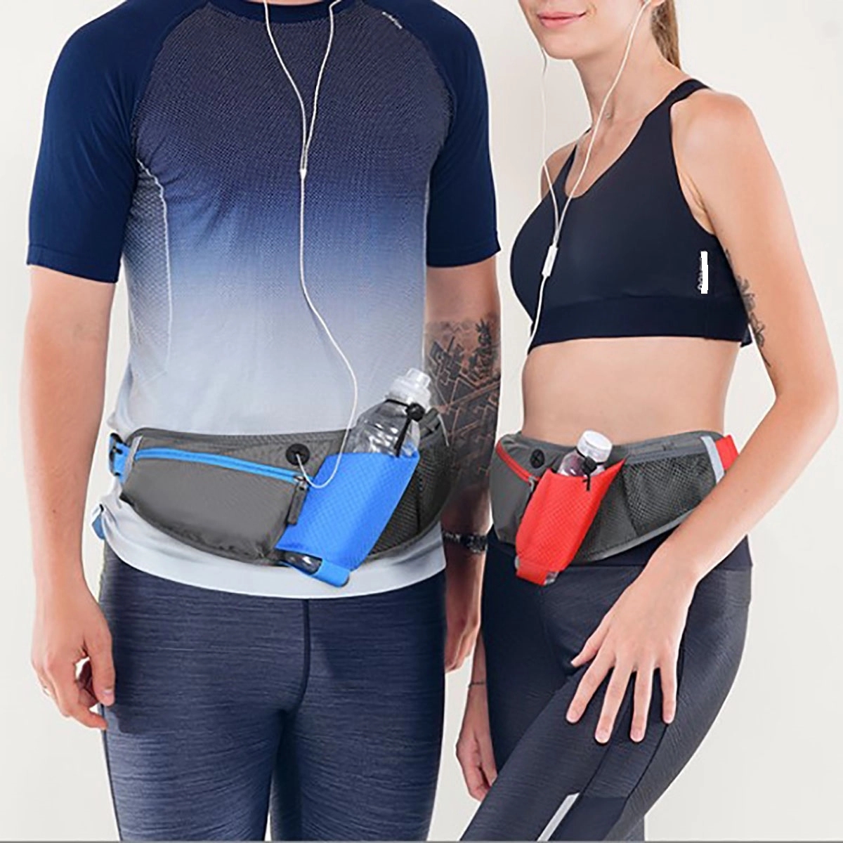 Waist Bag Fanny Pack With Water Bottle Holder 5