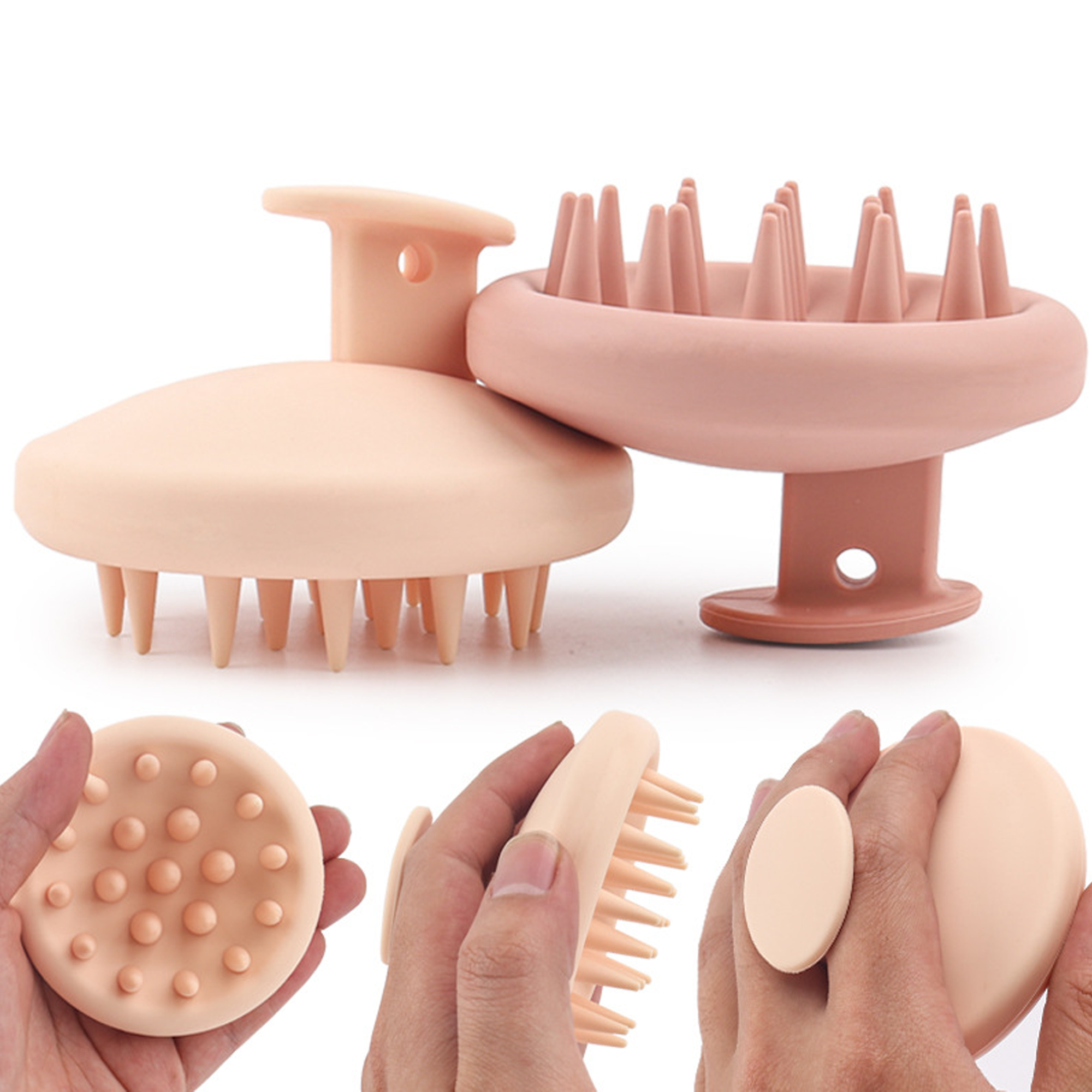 Silicone Scalp Massage Shampoo Brush 1