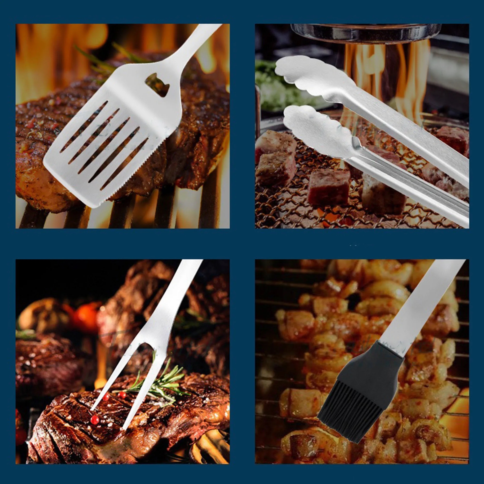 4pc Barbecue Accessories 5