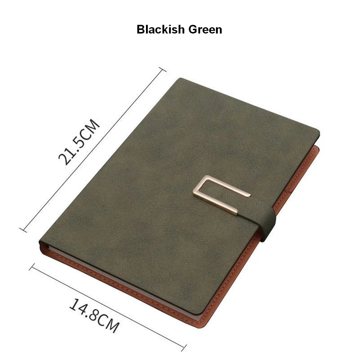 A5 Pu Leather Notebook Student Notebook With Pen Holder 11
