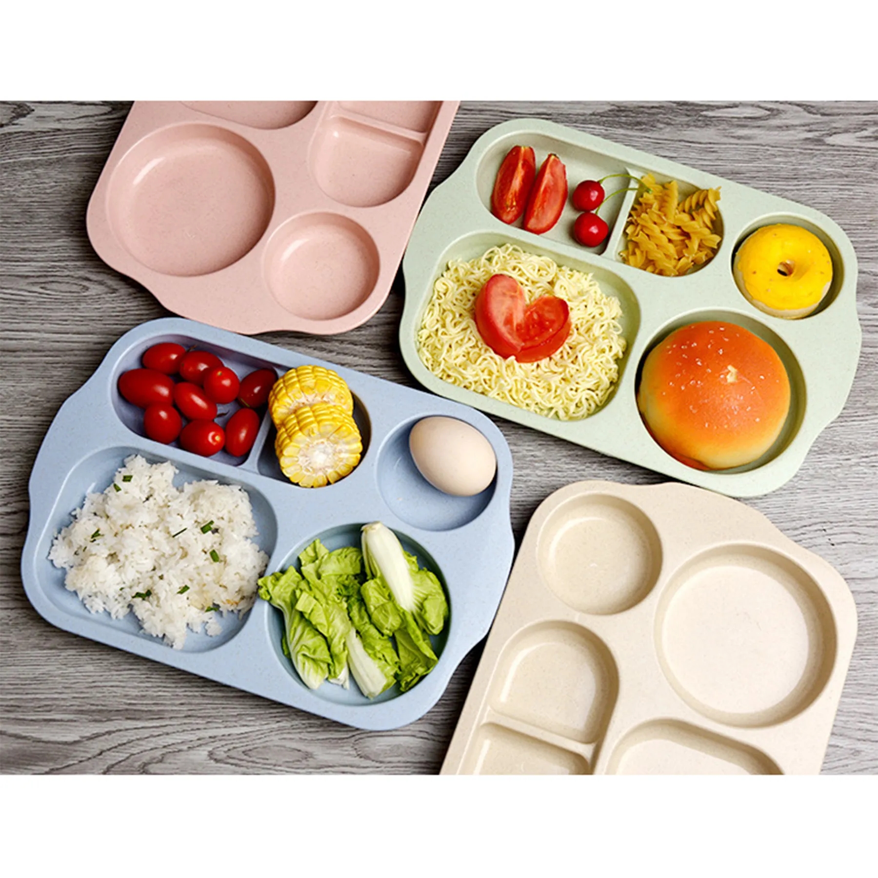 Wheat Straw Compartment Plate 3