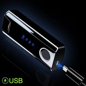Modern Electric Arc Lighter With Top Fingerprint ID Touch Activation 5