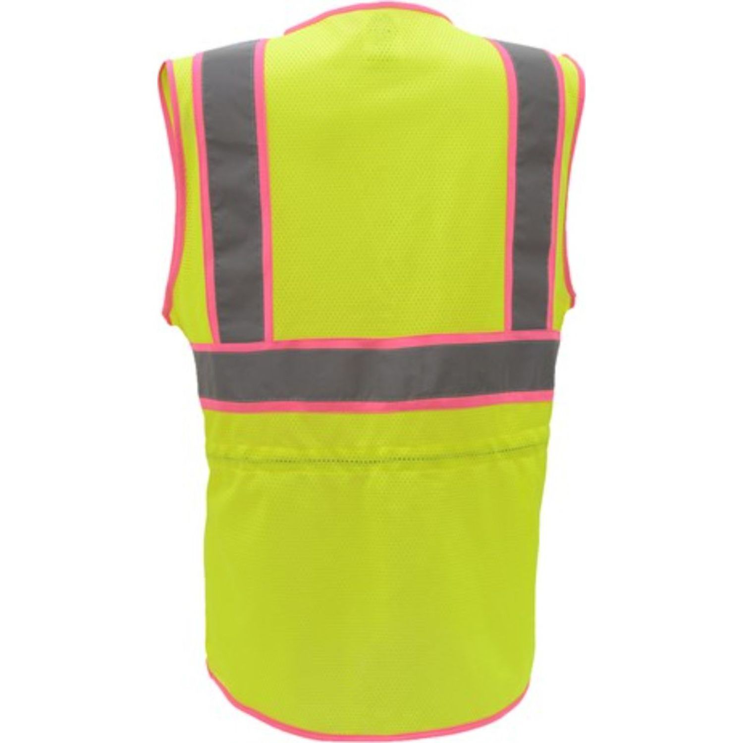 rPET Class 2 Lady Mesh Reflective Tape Safety Vest with 2 Pockets 4