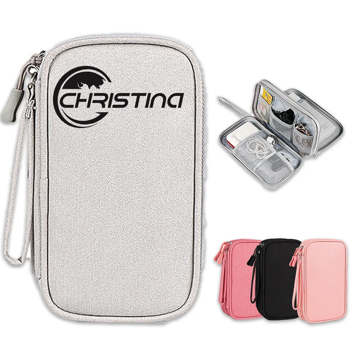 Double Layer Waterproof Digital Accessories Storage Bag 1