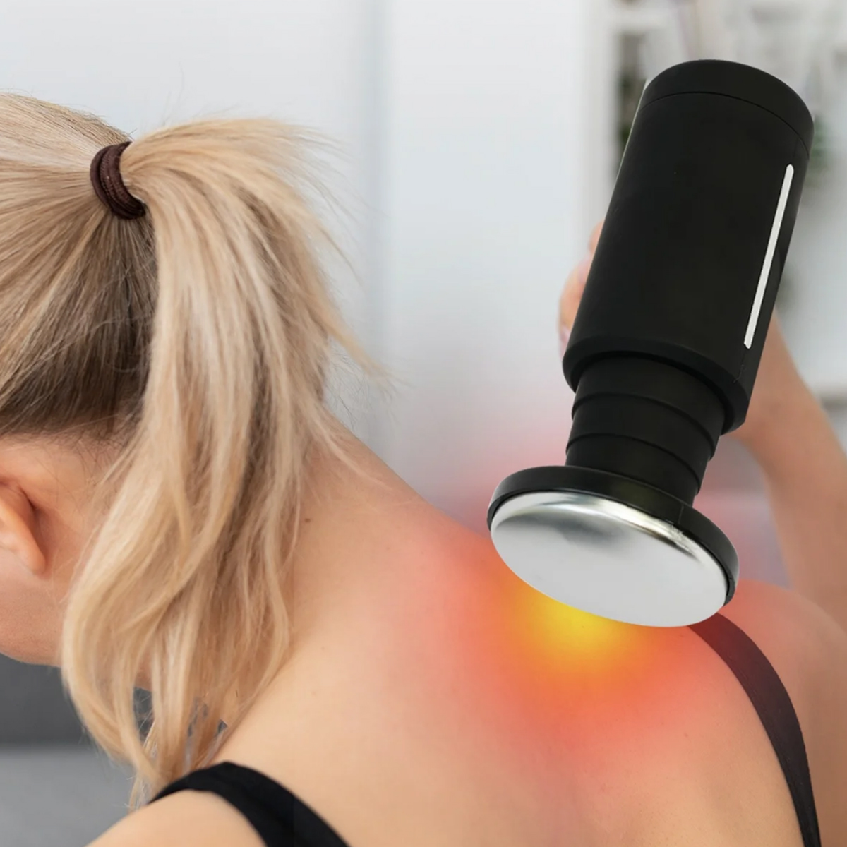 Rechargeable Massage Gun with 6 Interchangeable Heads 9