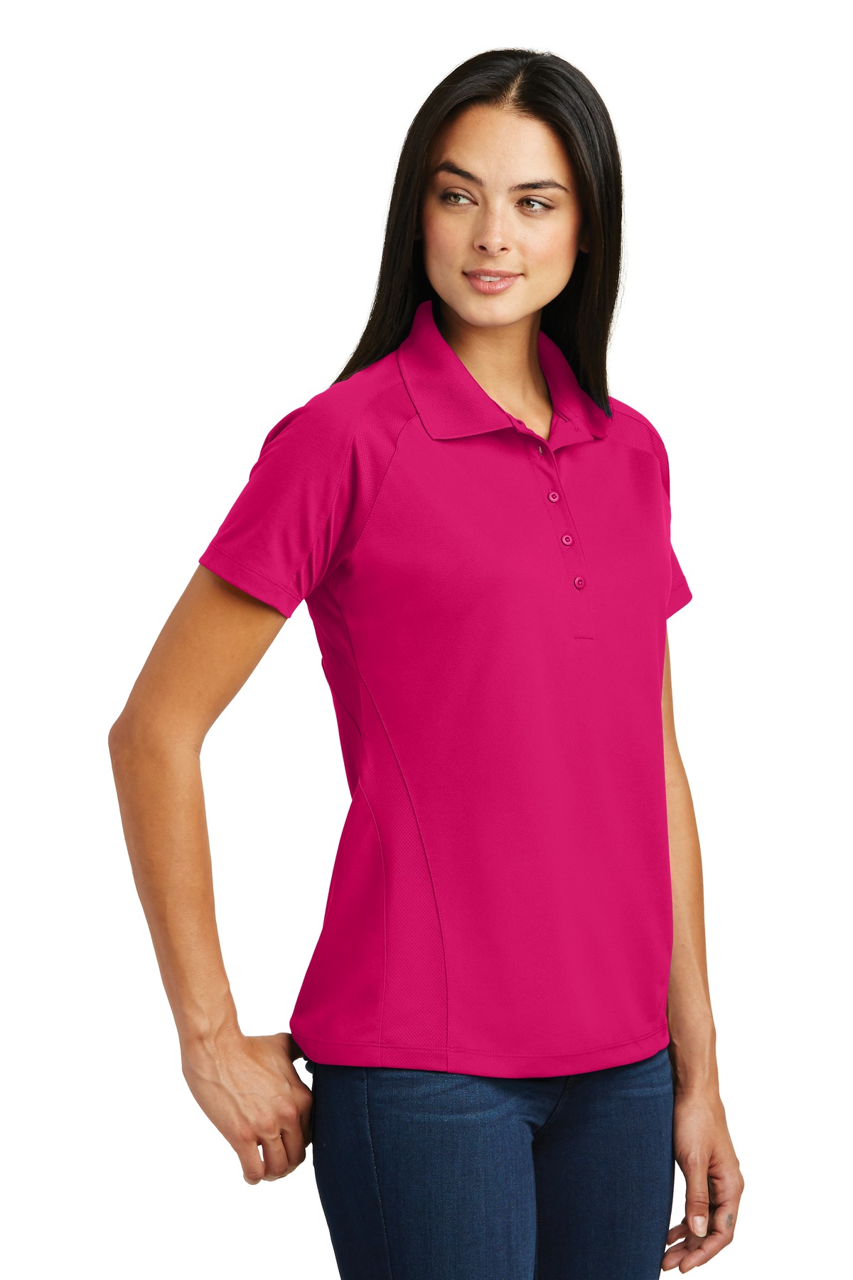 Sport-Tek® Women's Dri-Mesh Pro Polo 50