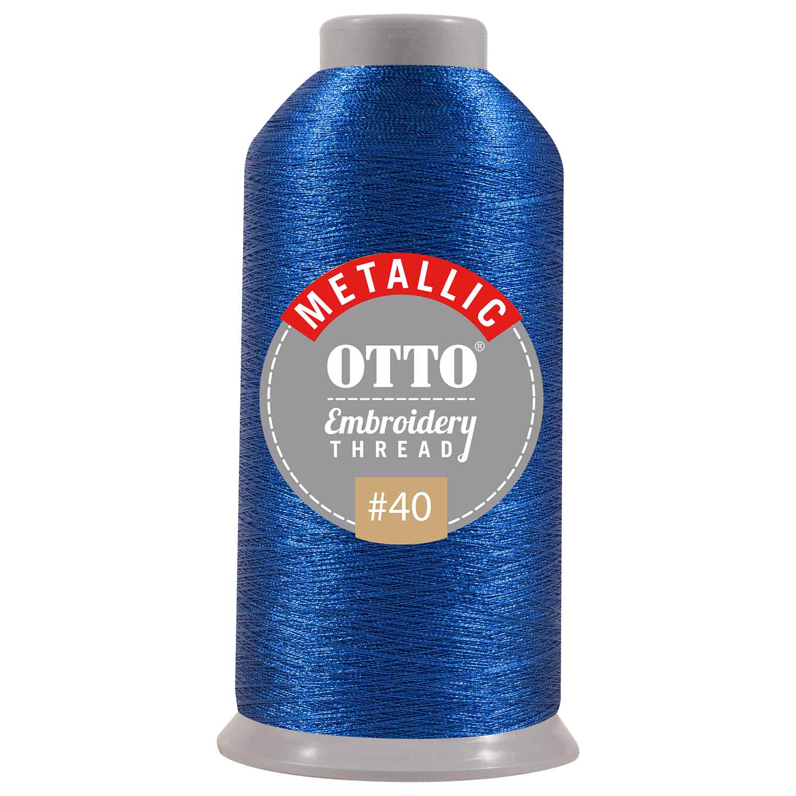 OTTO Embroidery Metallic Thread #40 3,300 yd. Cone