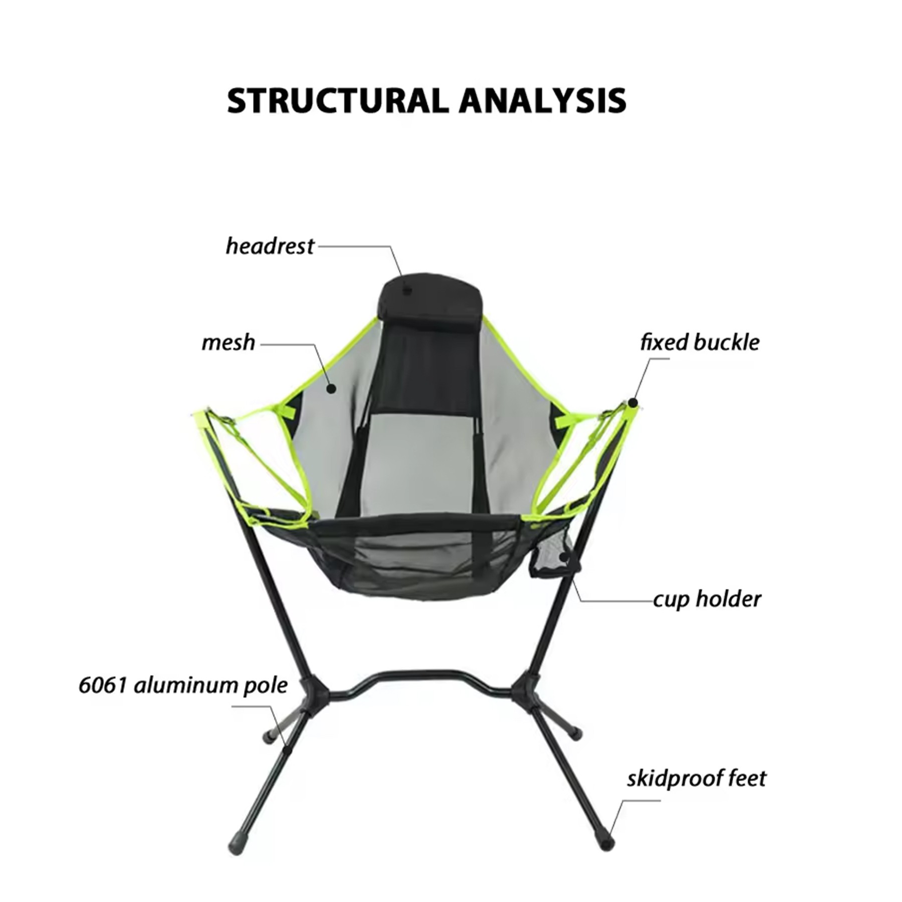 Hammock Rocking Camping Chair 4