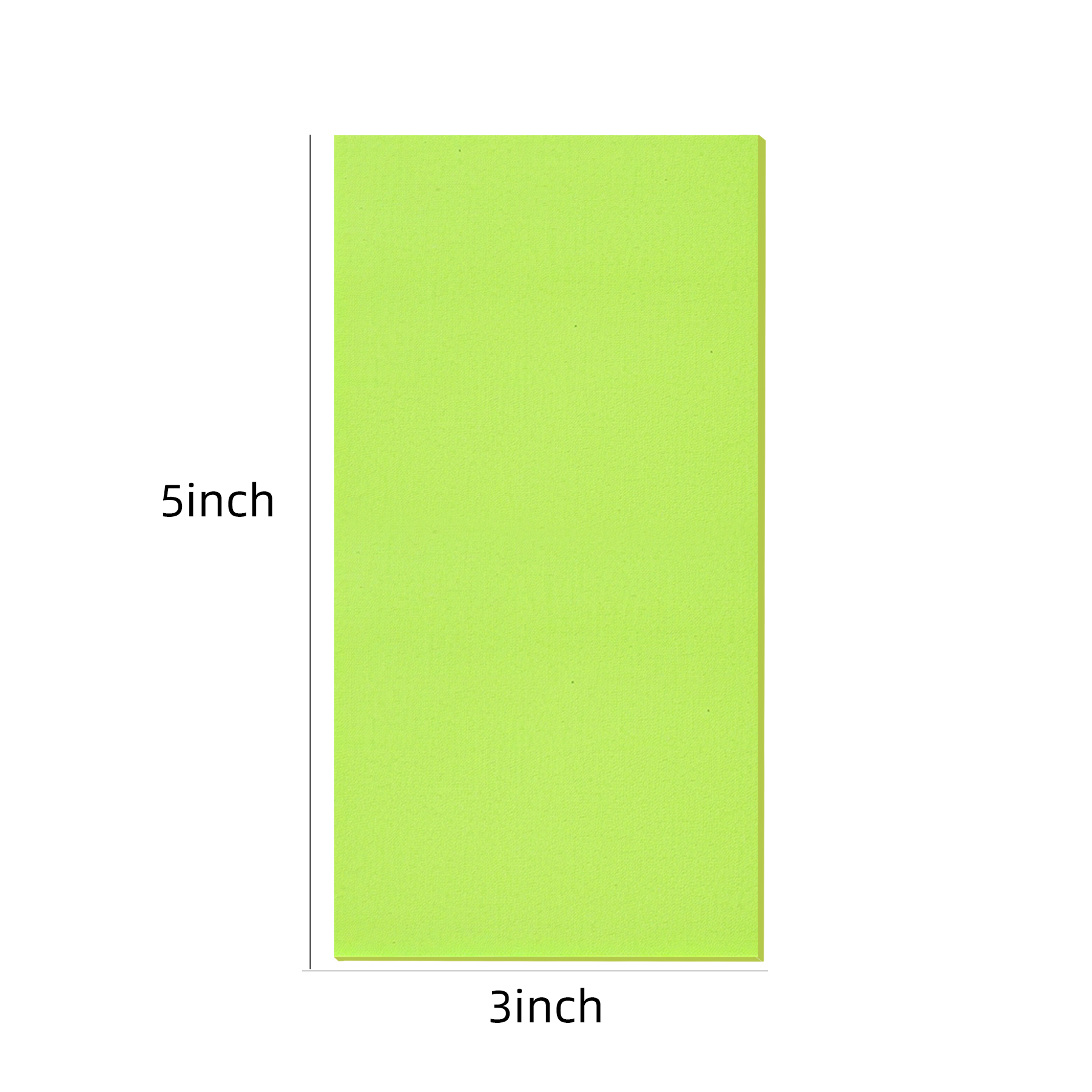 Custom 3'' x 5'' Full Color Adhesive Notepads (50 sheet) 4