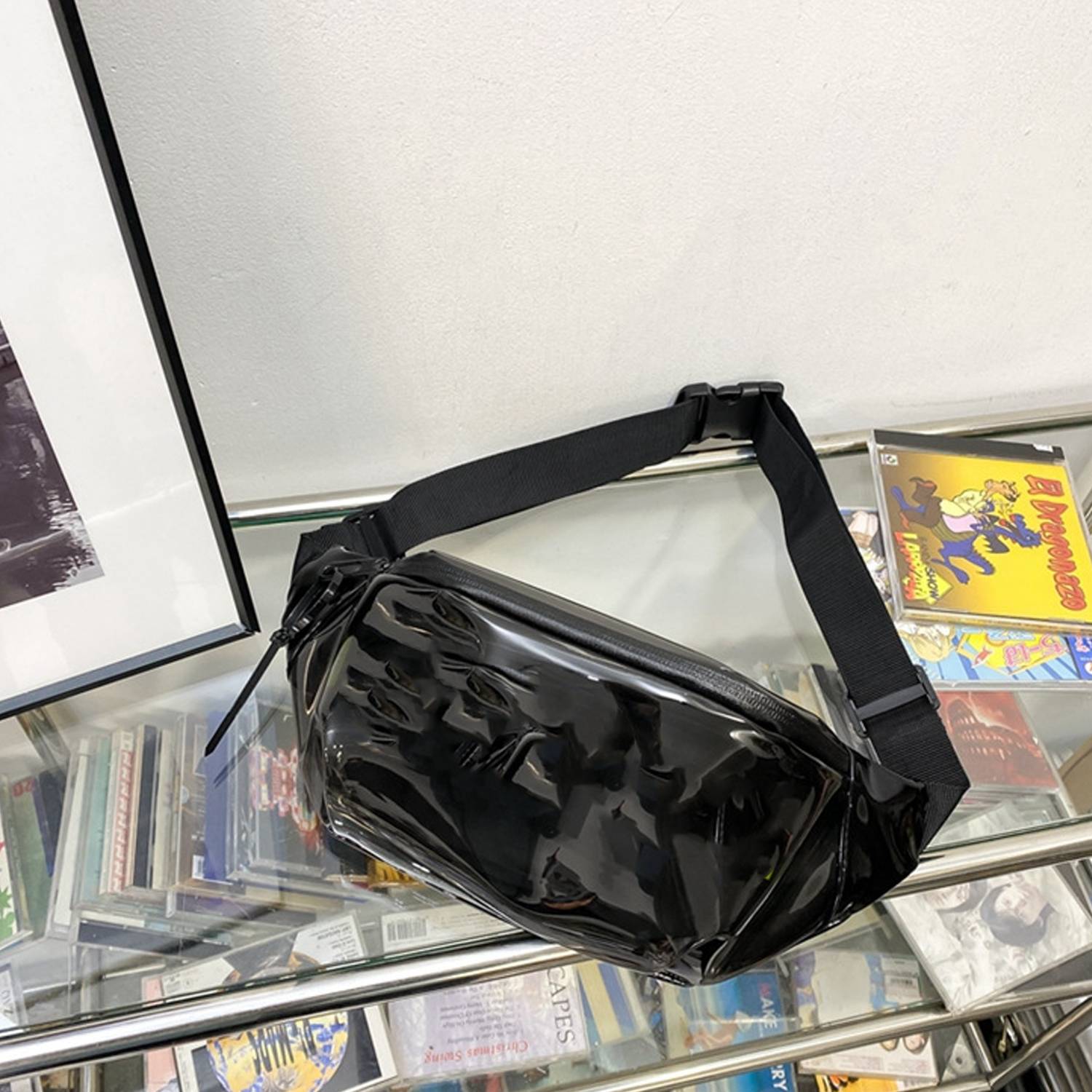 PVC transparent waterproof chest bag 6