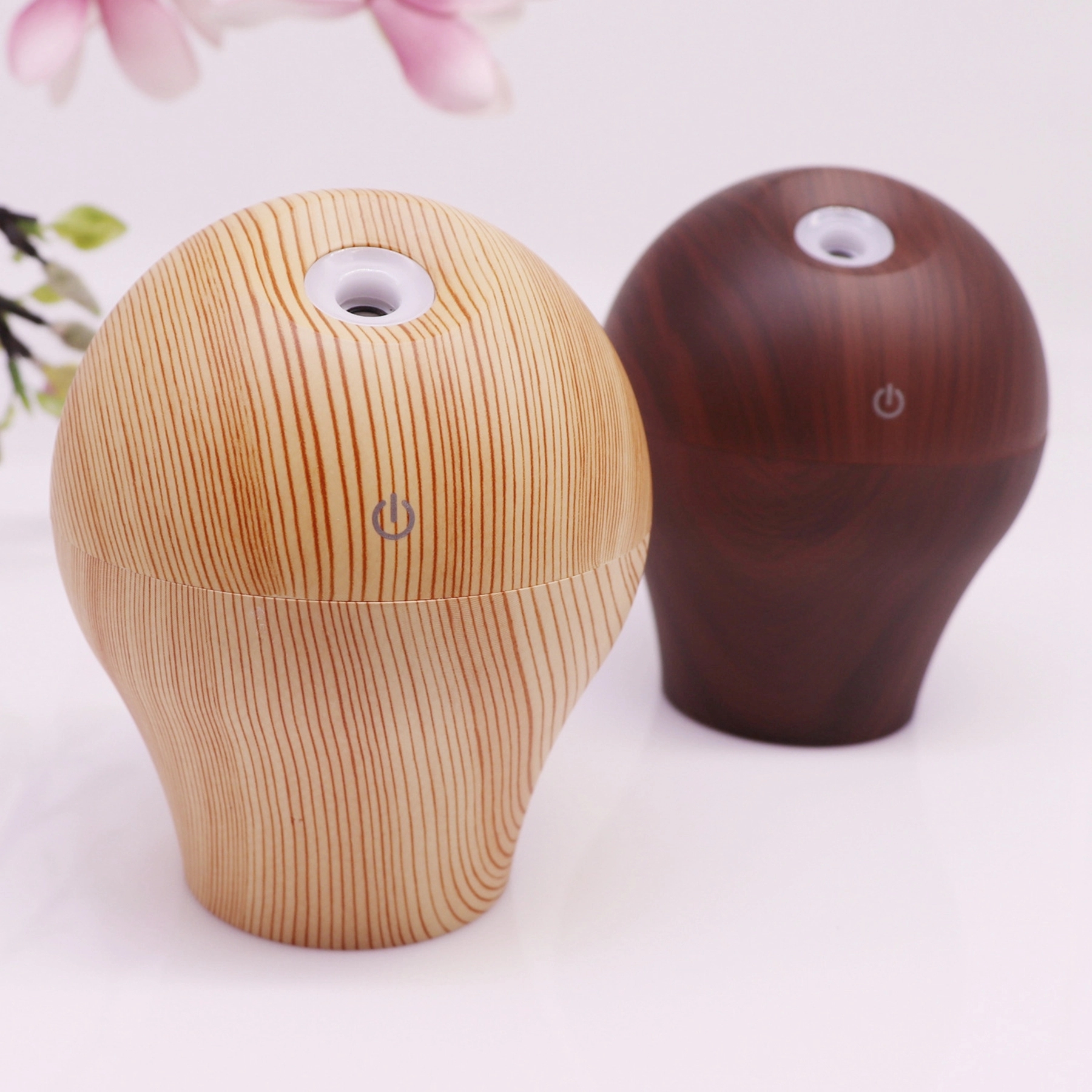 200 ml USB Wood Grain Aroma Humidifier 4