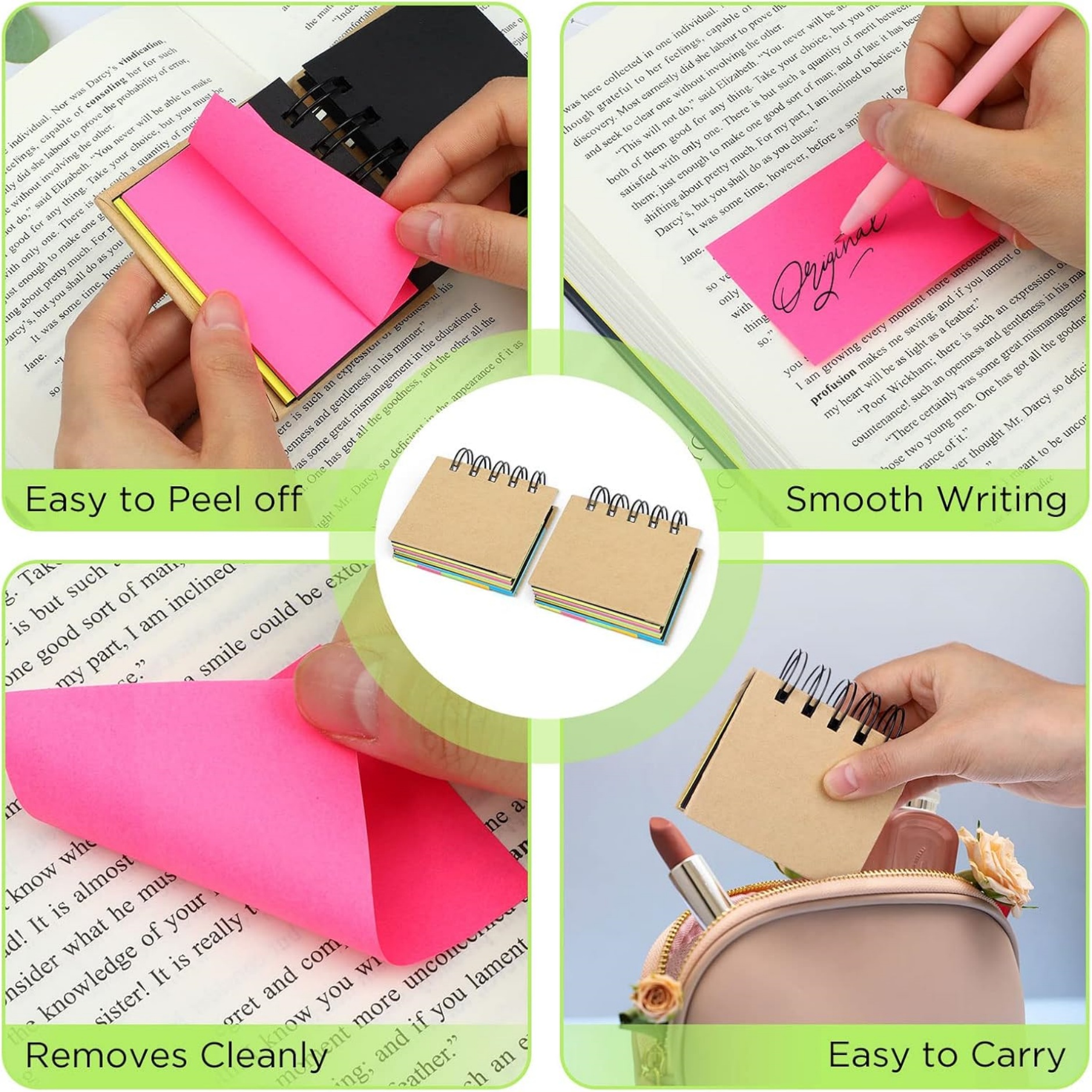 Mini Sticky Note Pads Sets 5