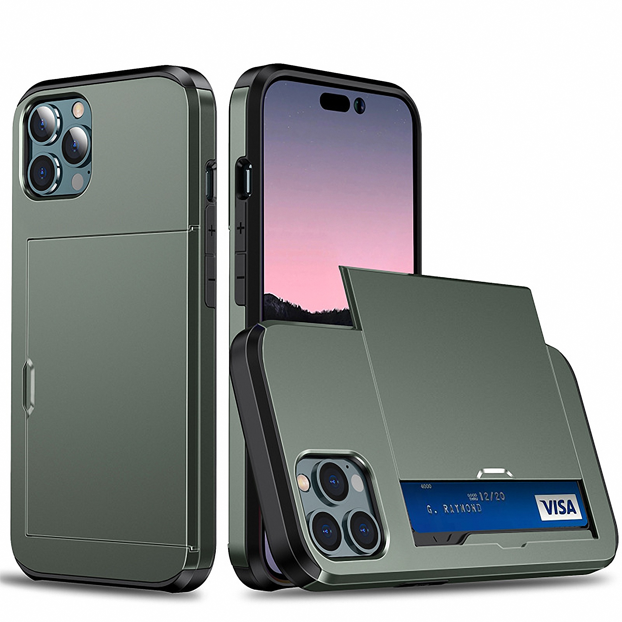 iPhone 12 Pro Polycarbonate Wallet Case 5