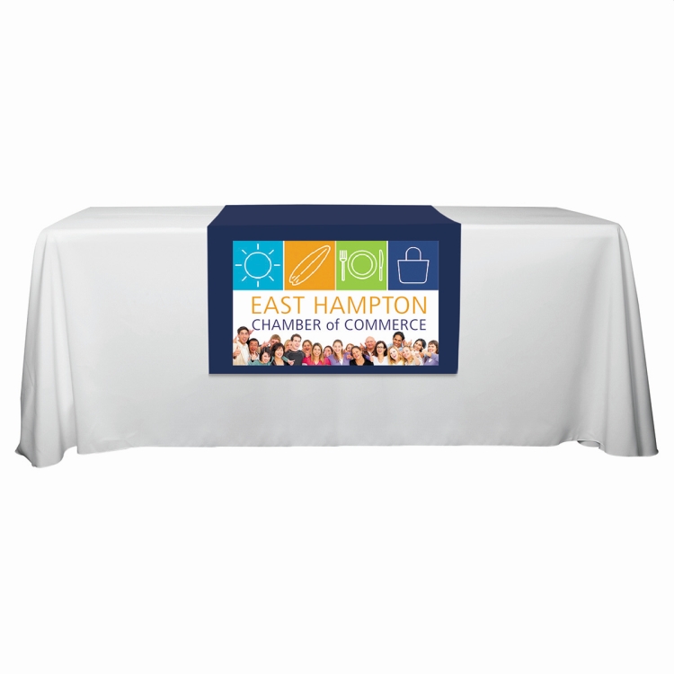 "Roger Six" 60" L Table Runners (PhotoImage Full Color) / Accommodates 3 ft Table and Larger 6