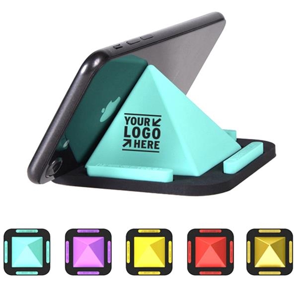 Silicone Pyramid Phone Stand 2
