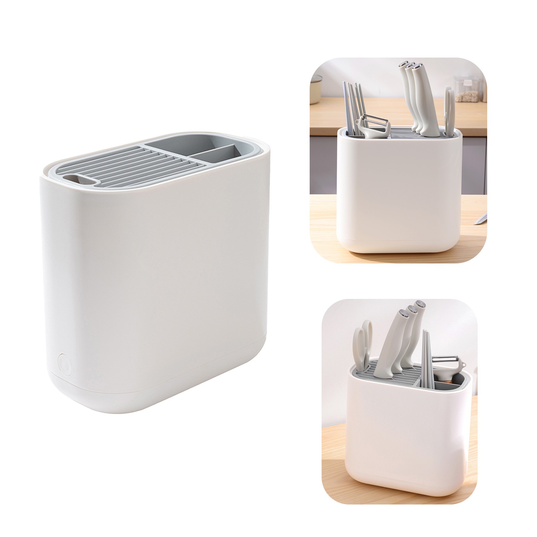 Multifunctional Knife Rack Chopstick Storage 2
