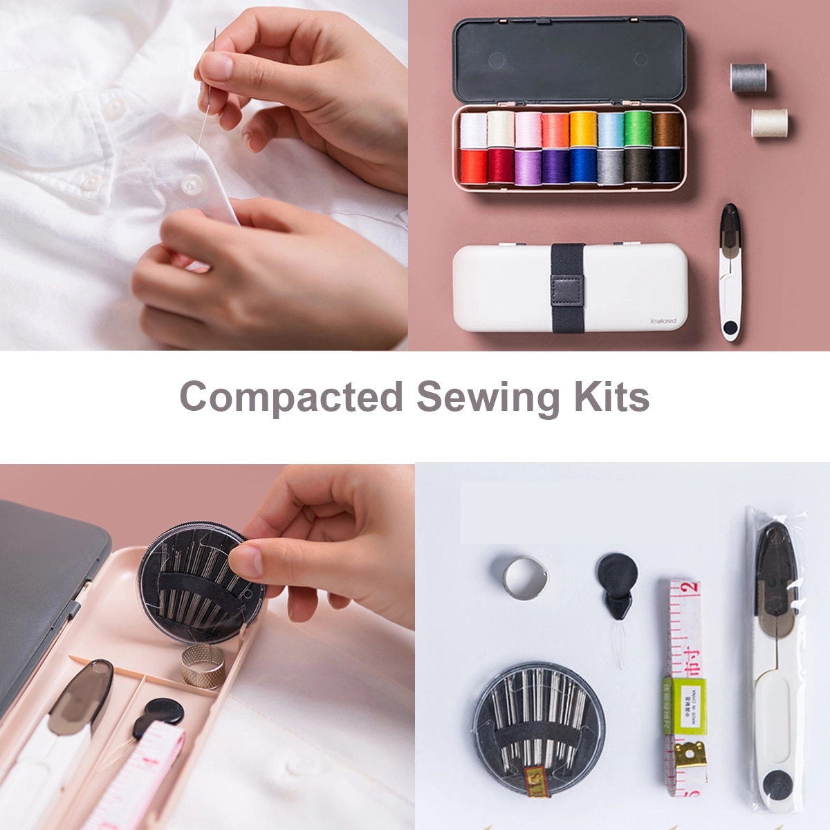 Portable Classic Full Function Compacted Sewing Kit 1