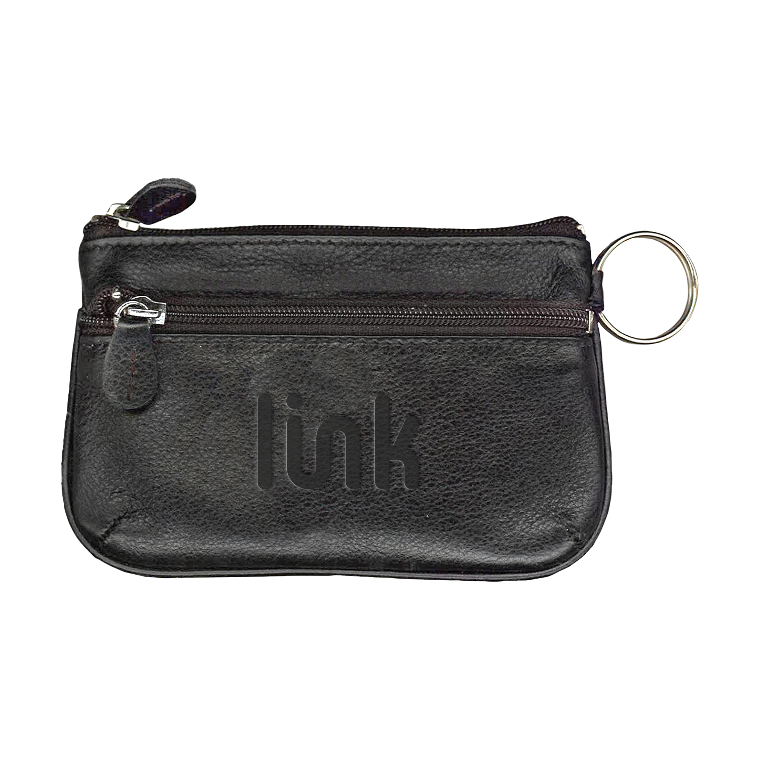 Andrew Philips® Leather Coin Case & ID Holder Wallet 1