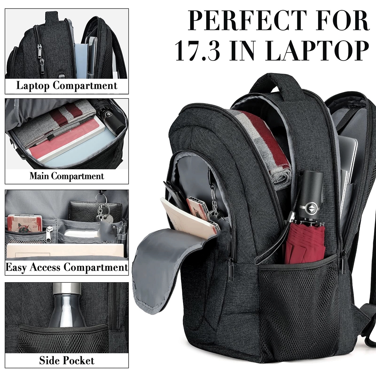 Travel Laptop Backpack With Usb Charging Port 7