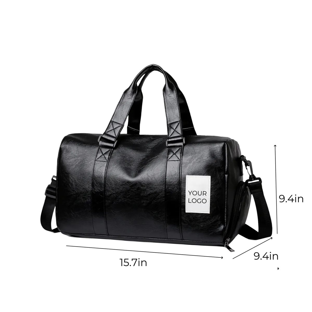 Gym Duffel Bag with Waterproof Shoe Pouch 4