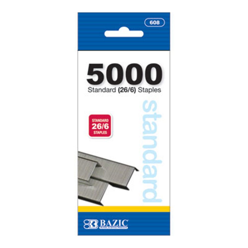 Standard Staples - 5000 Count 26/6 2