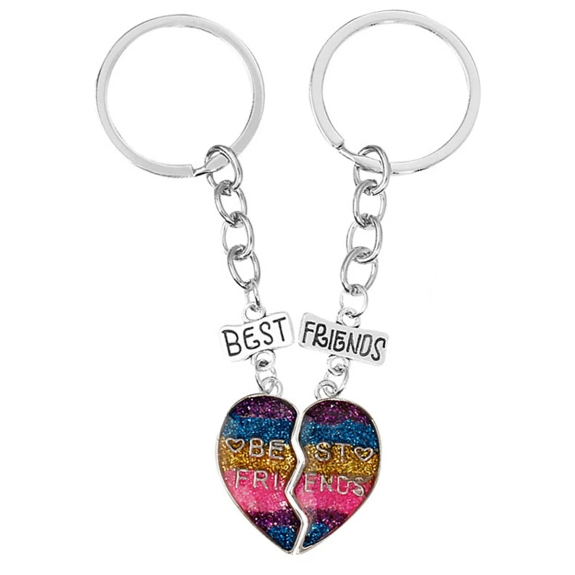 Gradient Heart Keychain 5