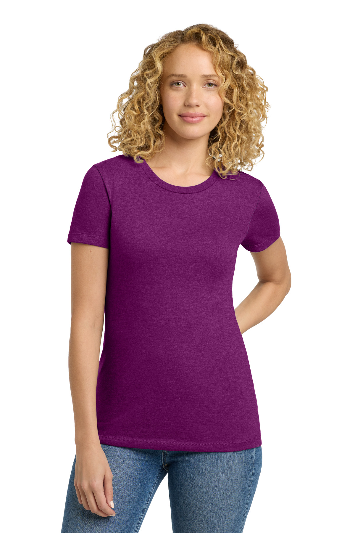 Next Level Apparel Women's CVC Tee. NL6610 213