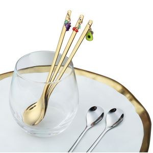 Fruits Dessert Coffee Spoon Or Fork 11