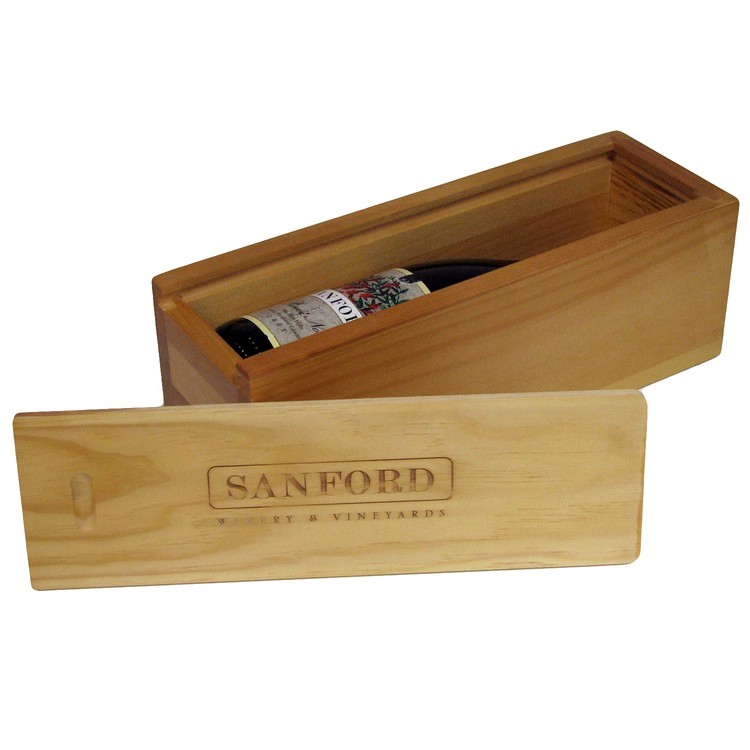 Split Bottle Wine Box, 10.62 x 3.62 x 3.50" 8