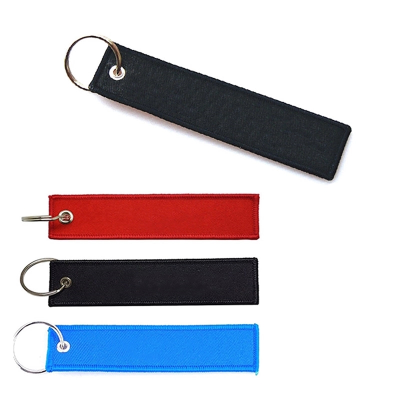 Woven Fabric Keychain 4