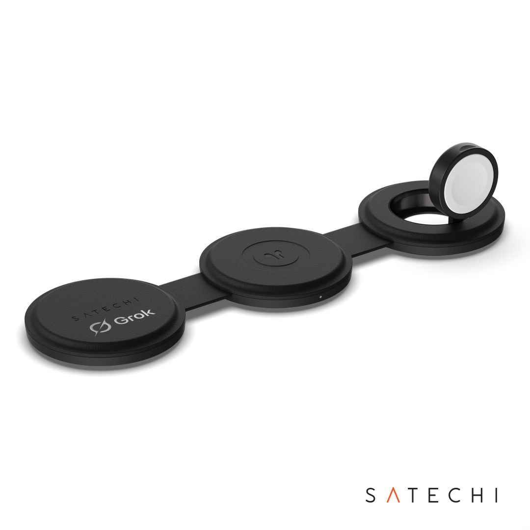 SATECHI® OntheGo™ 3-in-1 Wireless Charger 5