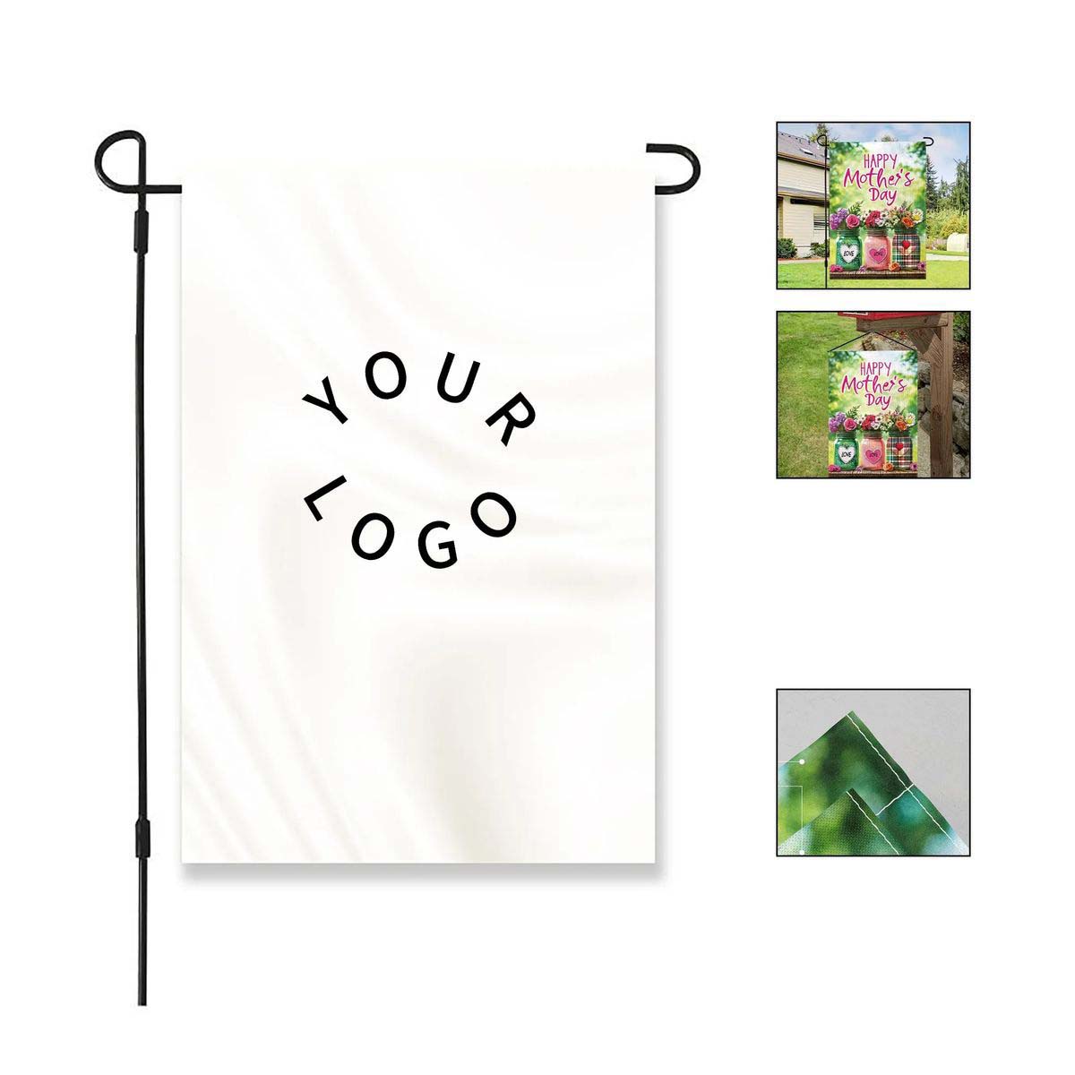 Durable Polyester Holiday Flag for Yard Decorations 2