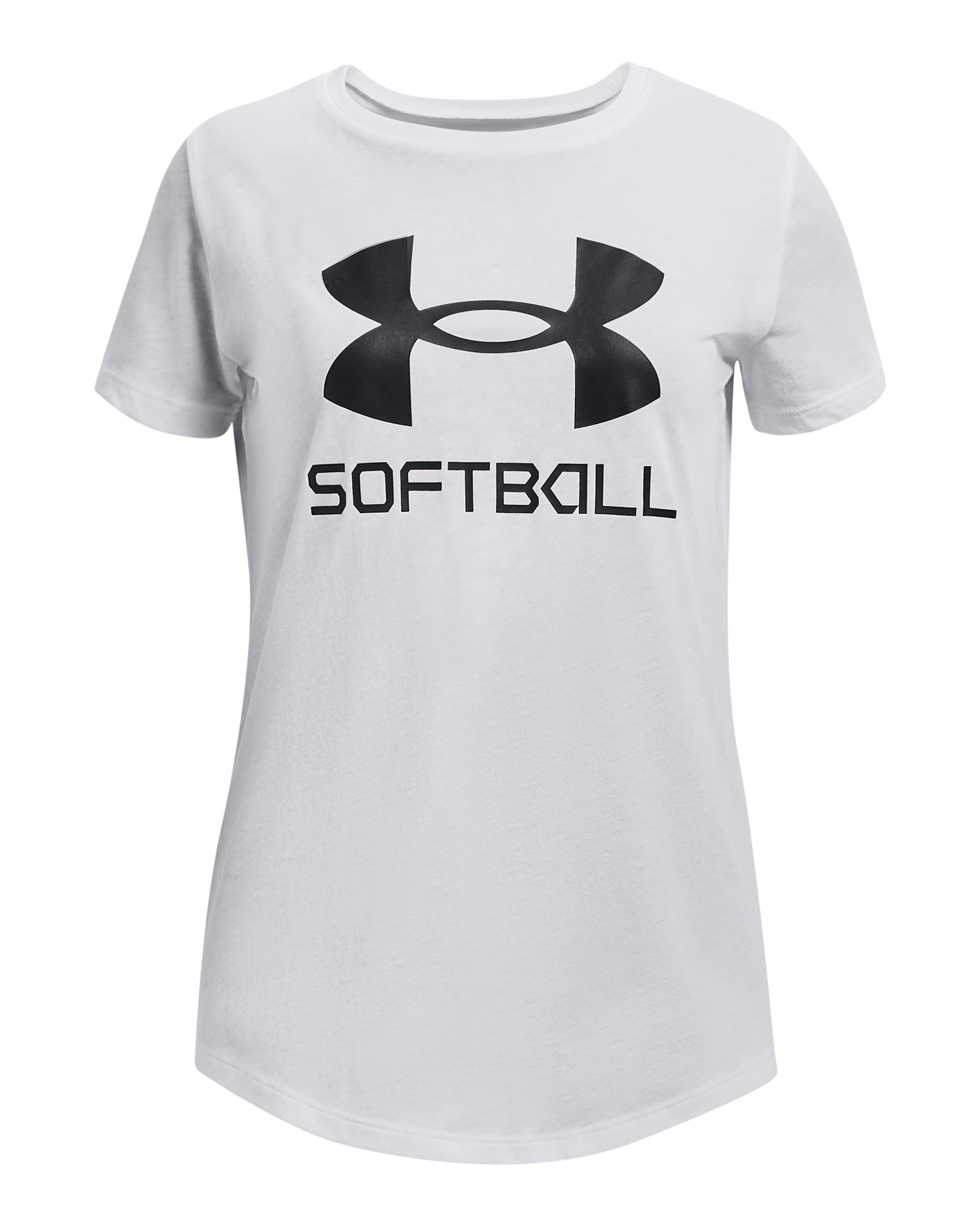 UA Softball Logo Girls' Short Sleeve 2