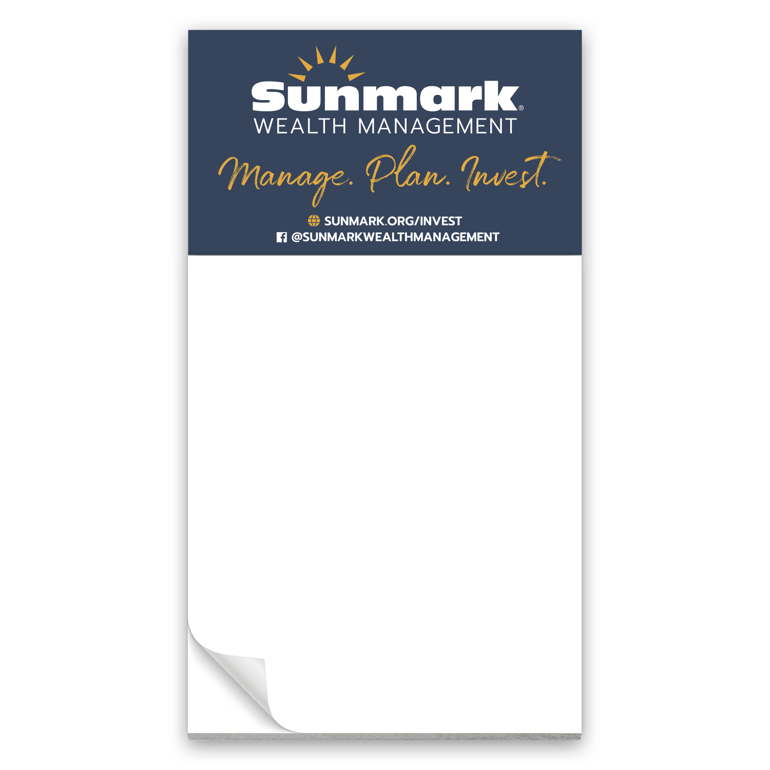 Add-A-Pad 50 sheet Blank Pad