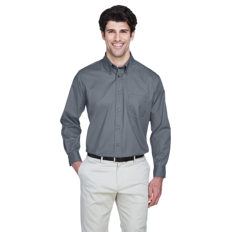 UltraClub Men's Whisper Twill 6