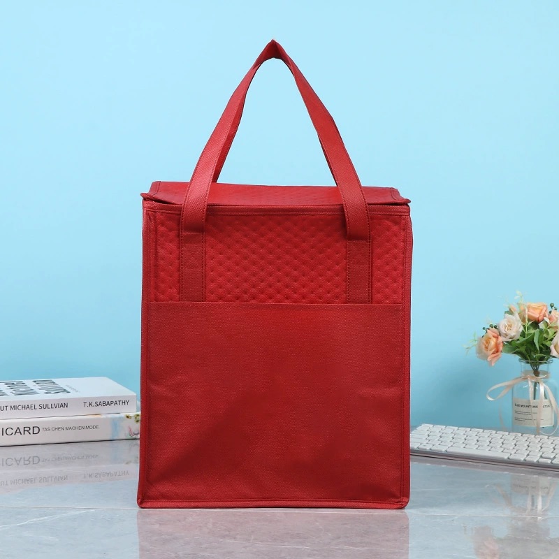 Insulated Zipper Cooler Tote Large Size 4