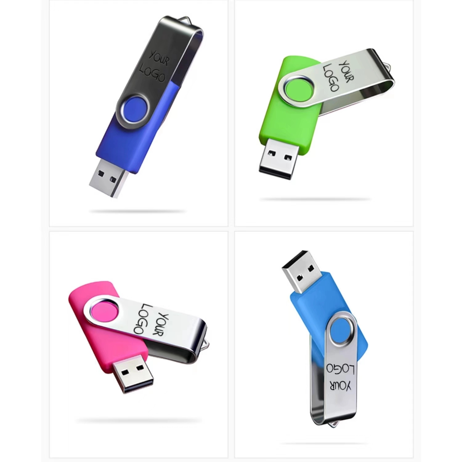 Custom Swivel USB Flash Drive 1