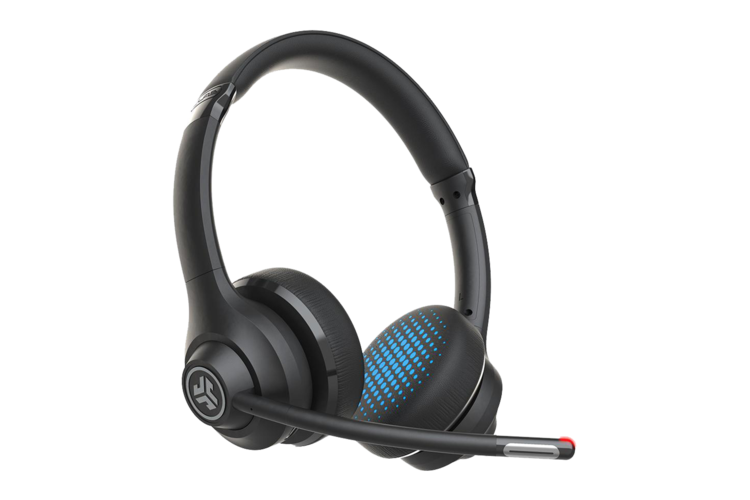 JLab GO Work Wireless On-Ear Headset - Black 1