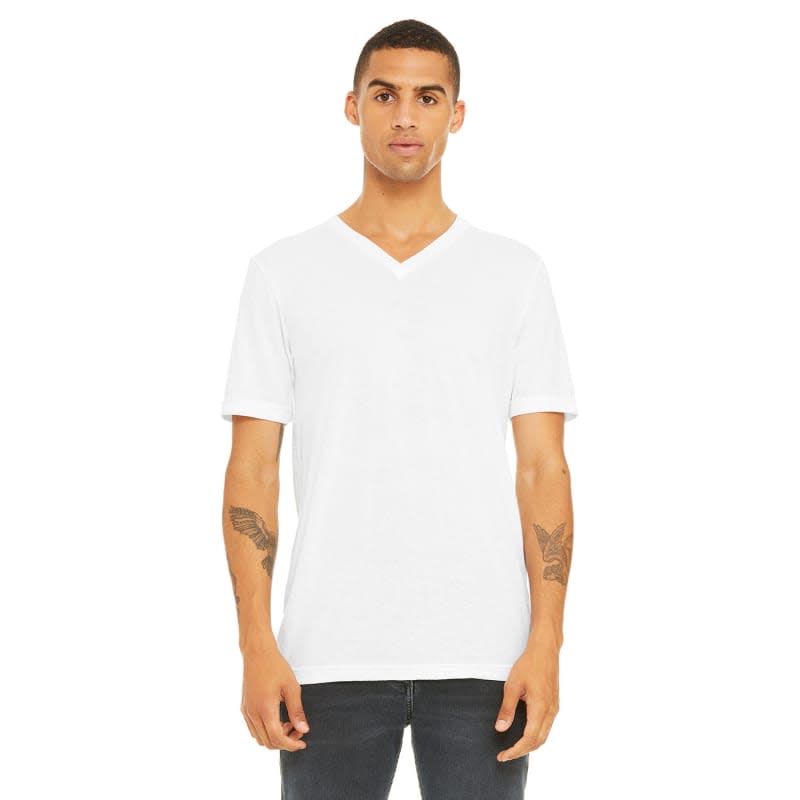 Bella Unisex Triblend Short-Sleeve V-Neck T-Shirt 7