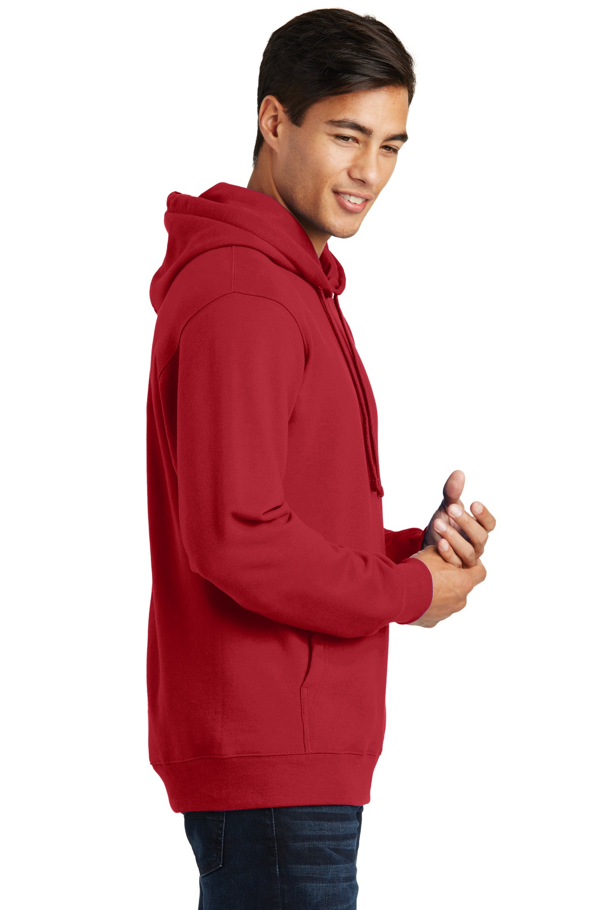 Port & Company® Fan Favorite Fleece Pullover Hooded Sweatshirt, custom hoodie or sweatshirt with logo imprint 63