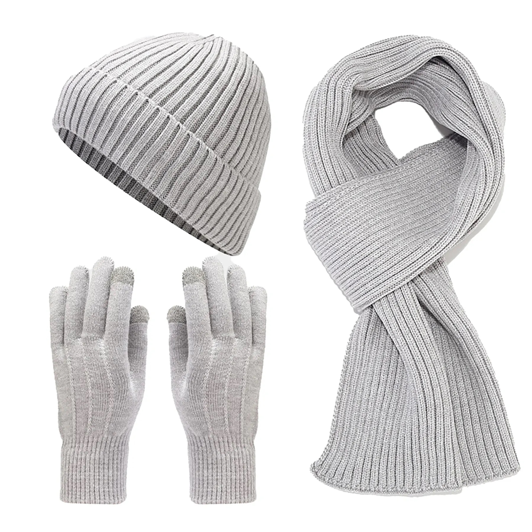 Acrylic Thickened Cold Resistant Knitted Suit 8
